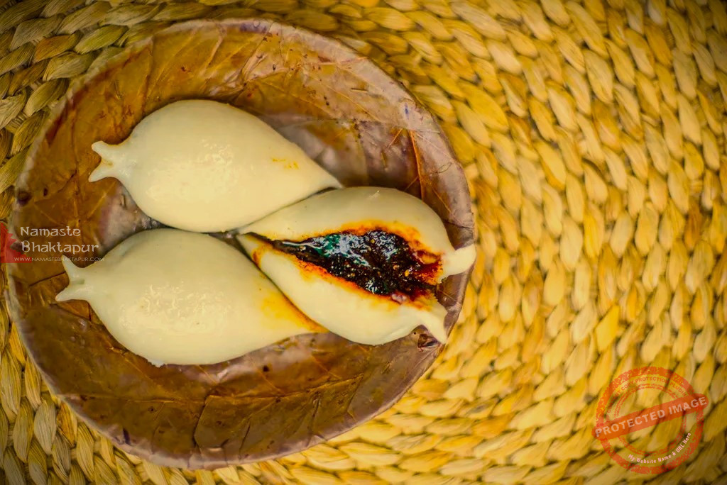 Yomari Newari Food Bhaktapur
